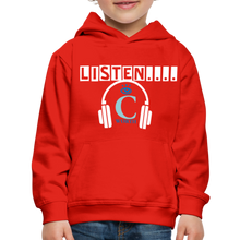 Load image into Gallery viewer, Listen I C WORTH Kids‘ Premium Hoodie - red