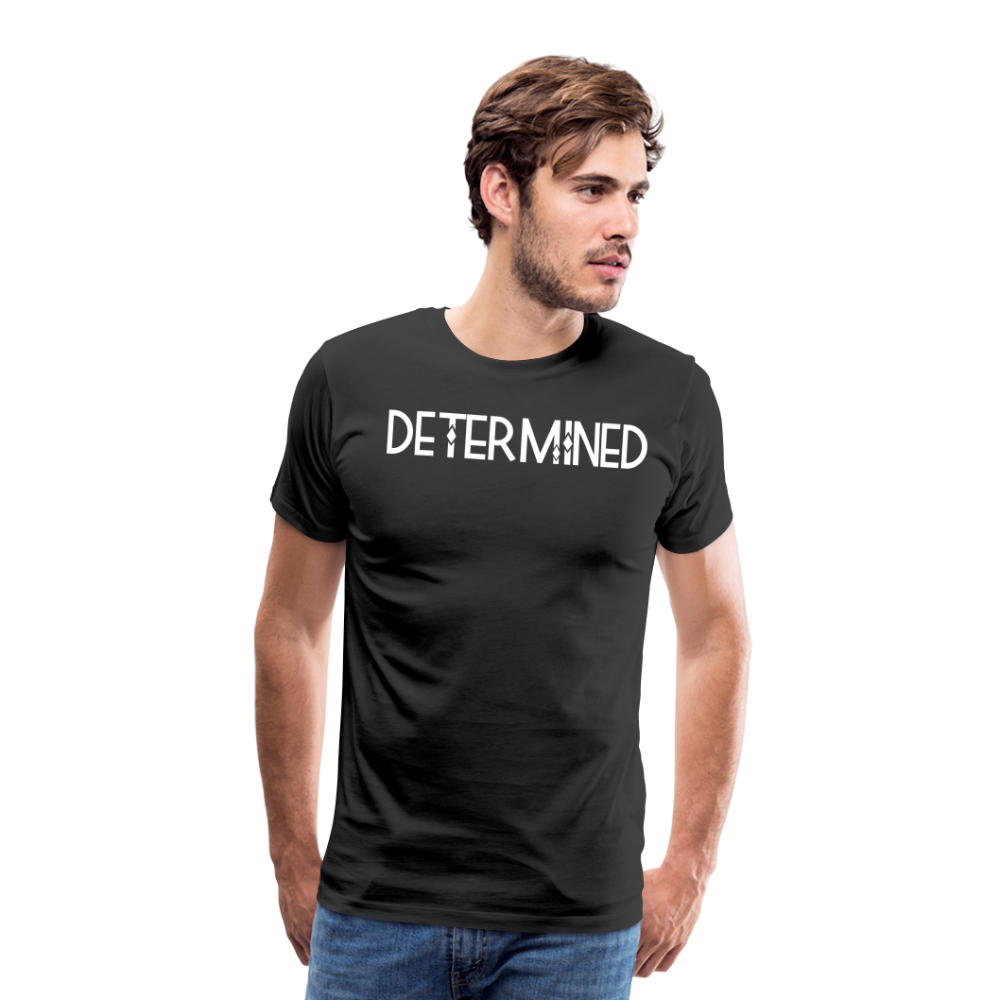 DETERMINED Men's Premium T-Shirt - black
