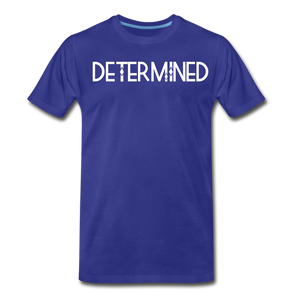 DETERMINED Men's Premium T-Shirt - royal blue