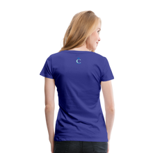 Load image into Gallery viewer, DETERMINED Women’s Premium T-Shirt - royal blue