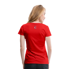 Load image into Gallery viewer, DETERMINED Women’s Premium T-Shirt - red