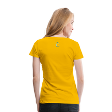 Load image into Gallery viewer, DETERMINED Women’s Premium T-Shirt - sun yellow