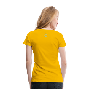 DETERMINED Women’s Premium T-Shirt - sun yellow