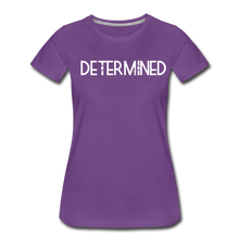 Load image into Gallery viewer, DETERMINED Women’s Premium T-Shirt - purple