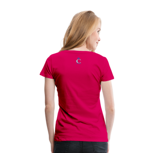 DETERMINED Women’s Premium T-Shirt - dark pink