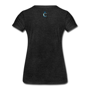 DETERMINED Women’s Premium T-Shirt - charcoal grey