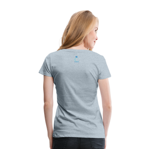 DETERMINED Women’s Premium T-Shirt - heather ice blue