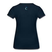 Load image into Gallery viewer, DETERMINED Women’s Premium T-Shirt - deep navy