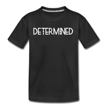 Load image into Gallery viewer, DETERMINED Kids&#39; Premium T-Shirt - black