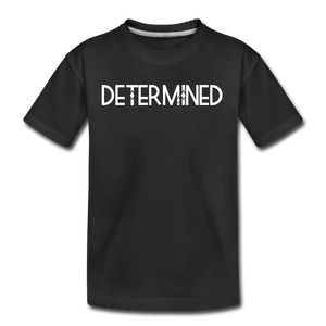 DETERMINED Kids' Premium T-Shirt - black
