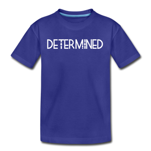 DETERMINED Kids' Premium T-Shirt - royal blue