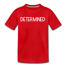 Load image into Gallery viewer, DETERMINED Kids&#39; Premium T-Shirt - red