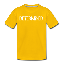 Load image into Gallery viewer, DETERMINED Kids&#39; Premium T-Shirt - sun yellow