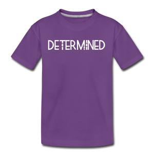 DETERMINED Kids' Premium T-Shirt - purple
