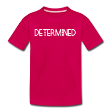Load image into Gallery viewer, DETERMINED Kids&#39; Premium T-Shirt - dark pink