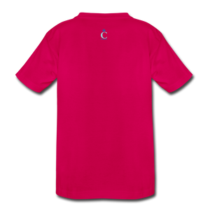 DETERMINED Kids' Premium T-Shirt - dark pink