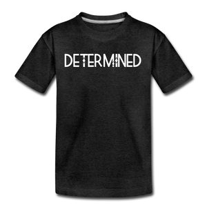 DETERMINED Kids' Premium T-Shirt - charcoal grey