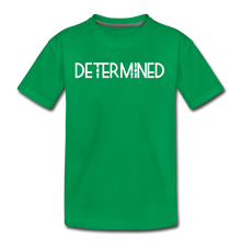 Load image into Gallery viewer, DETERMINED Kids&#39; Premium T-Shirt - kelly green