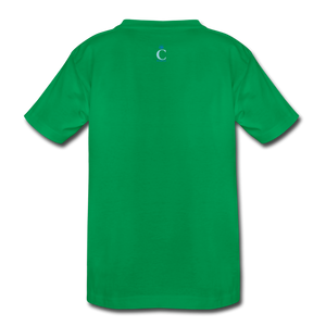 DETERMINED Kids' Premium T-Shirt - kelly green