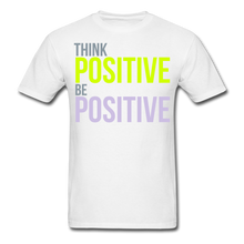 Load image into Gallery viewer, THINK POSITIVE Unisex Classic T-Shirt - white