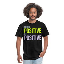 Load image into Gallery viewer, THINK POSITIVE Unisex Classic T-Shirt - black