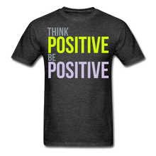 Load image into Gallery viewer, THINK POSITIVE Unisex Classic T-Shirt - heather black