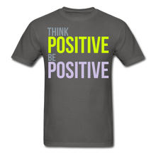 Load image into Gallery viewer, THINK POSITIVE Unisex Classic T-Shirt - charcoal