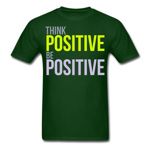 THINK POSITIVE Unisex Classic T-Shirt - forest green