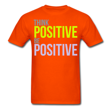 Load image into Gallery viewer, THINK POSITIVE Unisex Classic T-Shirt - orange