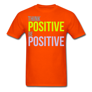 THINK POSITIVE Unisex Classic T-Shirt - orange