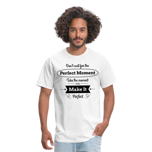 PERFECT MOMENT Unisex Classic T-Shirt - white