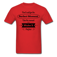 Load image into Gallery viewer, PERFECT MOMENT Unisex Classic T-Shirt - red