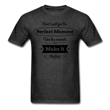 Load image into Gallery viewer, PERFECT MOMENT Unisex Classic T-Shirt - heather black