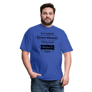 PERFECT MOMENT Unisex Classic T-Shirt - royal blue