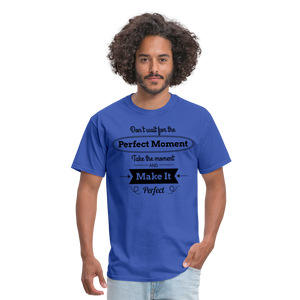 PERFECT MOMENT Unisex Classic T-Shirt - royal blue