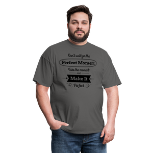 PERFECT MOMENT Unisex Classic T-Shirt - charcoal