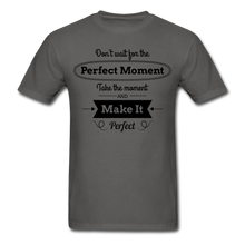 Load image into Gallery viewer, PERFECT MOMENT Unisex Classic T-Shirt - charcoal