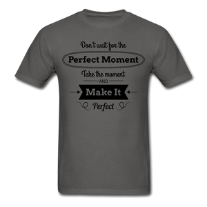 PERFECT MOMENT Unisex Classic T-Shirt - charcoal
