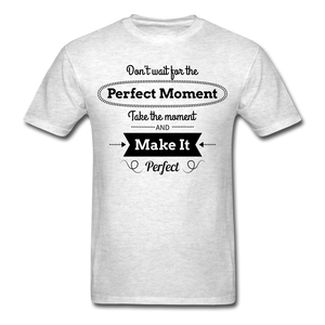PERFECT MOMENT Unisex Classic T-Shirt - light heather gray