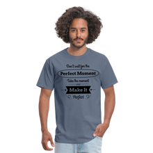 Load image into Gallery viewer, PERFECT MOMENT Unisex Classic T-Shirt - denim