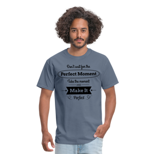 PERFECT MOMENT Unisex Classic T-Shirt - denim