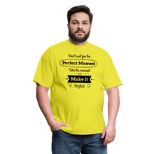 Load image into Gallery viewer, PERFECT MOMENT Unisex Classic T-Shirt - yellow