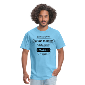 PERFECT MOMENT Unisex Classic T-Shirt - aquatic blue
