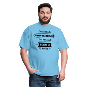 PERFECT MOMENT Unisex Classic T-Shirt - aquatic blue