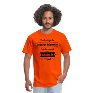 PERFECT MOMENT Unisex Classic T-Shirt - orange