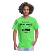 Load image into Gallery viewer, PERFECT MOMENT Unisex Classic T-Shirt - kiwi