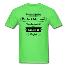 Load image into Gallery viewer, PERFECT MOMENT Unisex Classic T-Shirt - kiwi