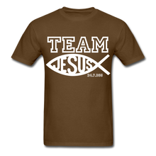 Load image into Gallery viewer, TEAM JESUS Unisex Classic T-Shirt - brown