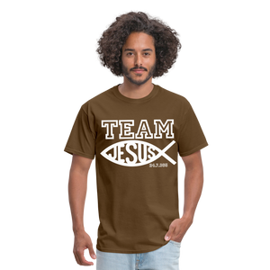 TEAM JESUS Unisex Classic T-Shirt - brown