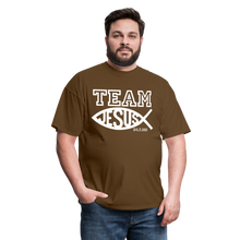 Load image into Gallery viewer, TEAM JESUS Unisex Classic T-Shirt - brown